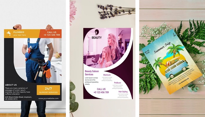 Flyers, Poster Maker, Graphic Design, Banner Maker App